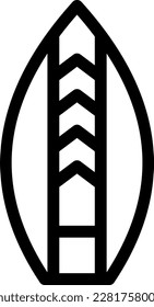 ilustración de surf Vector en un fondo transparente. Símbolos de calidad superior. Iconos vectoriales de línea delgada para el diseño de conceptos y gráficos.