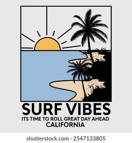 Surf Vibes Great Day California