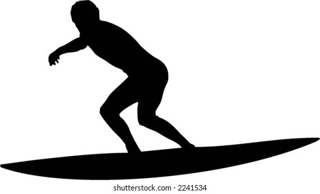 surf in the wave