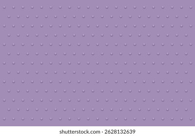 Surface with 3D Texture of Round Spheres on Lilac Background