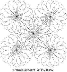 superficie, años 60, 70, artesanía, colección, logotipo, tarjeta, naturaleza, funky, precioso, primavera, telón de fondo, plano, gráfico, vintage, retro, estilo, batik, bauhaus, arte, fondo, textura, tela, atemporal, Vector, pat