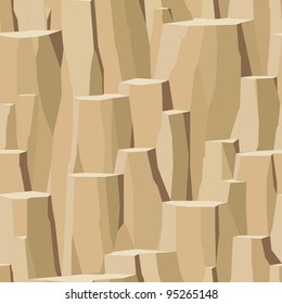 surface of cliff, peeled rock rough stone seamless