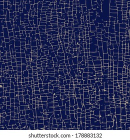 Surface with cracked paint. Seamless grunge background