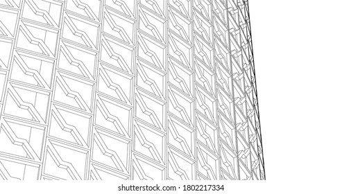 3D-Grafik mit abgerundeter Oberflächenform