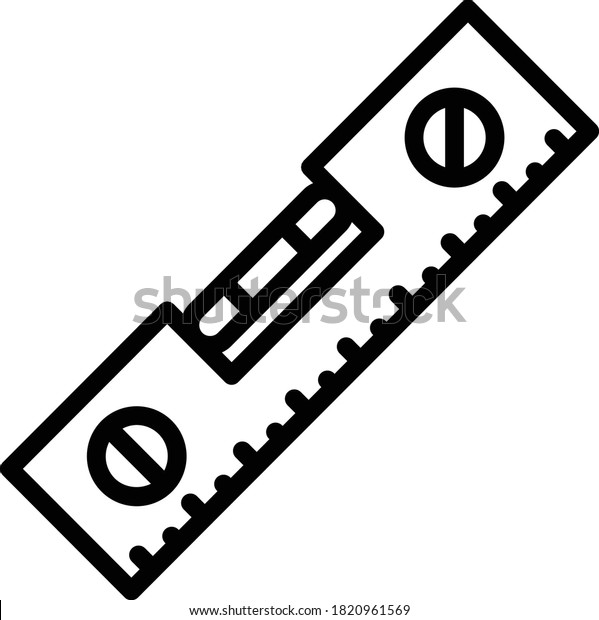 Surface Leveler Concept Vector Icon Design Stock Vector (Royalty Free ...