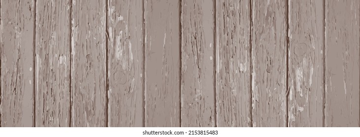 surface is made of wooden boards. Vector illustration for creative design and simple backgrounds
