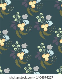 surface pattern design floral bunch