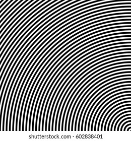 Surface pattern design with symmetrical curves ornament. Rounded color lines. Striped motif. Stripes wallpaper. Digital paper for page fills, web designing, textile print. Vector art illustration.