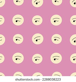 Surface pattern, seamless print. Colorful vector simple elements
