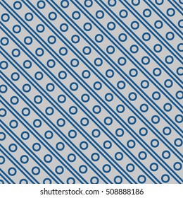 Surface pattern with symmetric ornament. Circles and lines texture. Geometric abstract background. Grill motif. For digital paper, page fills, textile print, web design. Vector art illustration