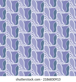 Surface pattern, vector illustration in simple flat style, 	rounded freeform