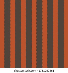 Surface with serrated stripes, alternating in ocher and indigo. Pattern for some textile fabrics.
