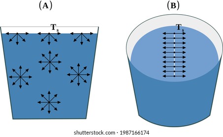 Surface tension or tendency of liquid surfaces at rest to shrink into the minimum surface area possible