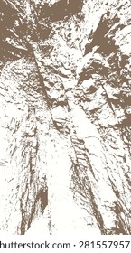 Surface Texture Vector Image of Corroded Diamond Pattern Steel Plate - Illustration.