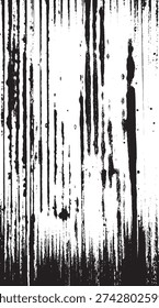Surface Texture Vector Image of Old and Rusty Tin Fences - Illustration.