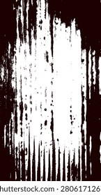 Surface Texture Vector Image of Old and Rusty Tin Fences - Illustration.