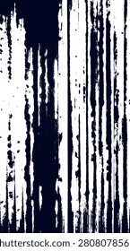 Surface Texture Vector Image of Old and Rusty Tin Fences - Illustration.