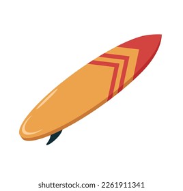 surfboard cartoon vector illustration eps10