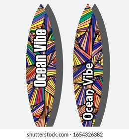 surfboard doodle icon, vector illustration