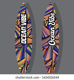 surfboard doodle icon, vector illustration