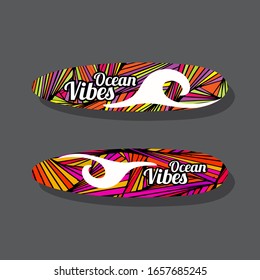 surfboard doodle icon, vector illustration