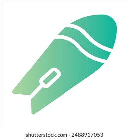 surfboard in flat design style