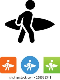 Surfboard icon