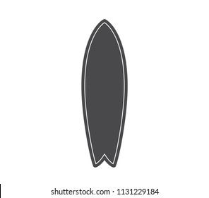 Surfboard icon. Vector surfboard.  Surfboard vector  illustration. 