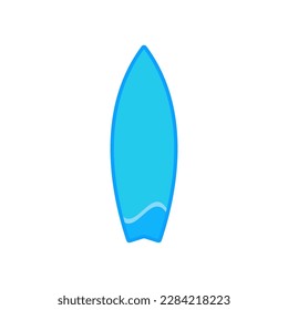 Surfboard icon. Vector illustration. Isolated.