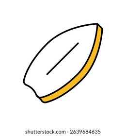 Surfboard Icon vector stock illustration