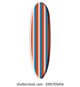 Surfboards Design Vertical Stripes Stock Vector (Royalty Free) 139902166