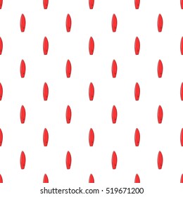 Surfboard pattern. Cartoon illustration of surfboard vector pattern for web