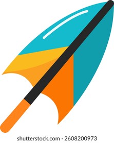 surfboard surfing illustration vector 3D summer sports activity icon cute cartoon