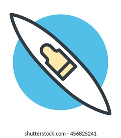 Surfboard Vector Icon