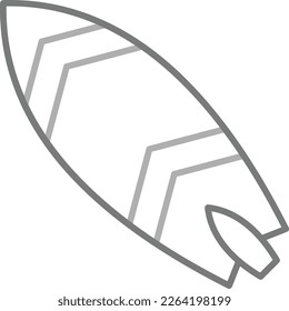 Surfboard vector icon. Can be used for printing, mobile and web applications.