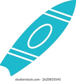Surfboard vector icon. Can be used for printing, mobile and web applications.