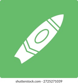 Surfboard vector icon. Can be used for printing, mobile and web applications.