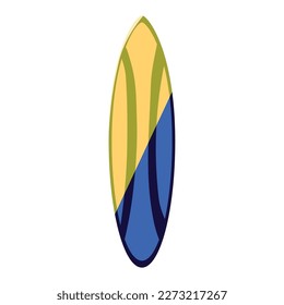 surfboard vector icon isolated design
