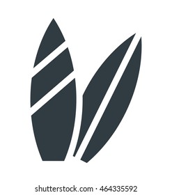 Surfboards Colored Vector Icon