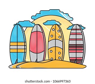 surfboards design concept