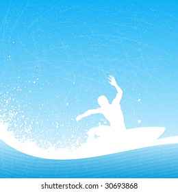 Surfer background image.