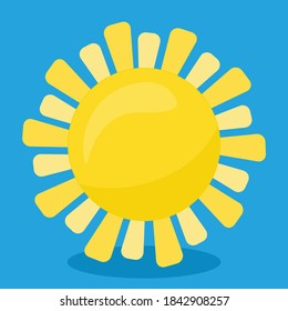 Surfer-Junge-Sonne, Vektorgrafik