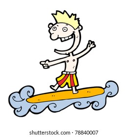 surfer dude cartoon