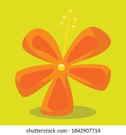 surfer girl flower design vector illustration