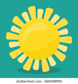 surfer girl sun design vector illustration