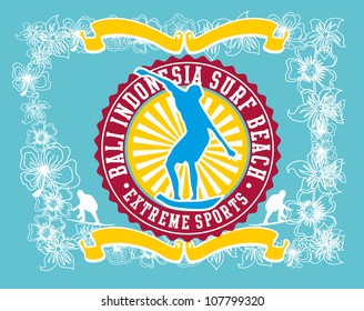 surfer graphic design