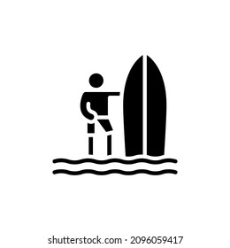 SURFER icon in vector. Logotype