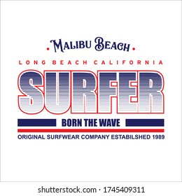 surfer malibu beach born the wave long beach california