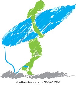 surfer rough illustration 4