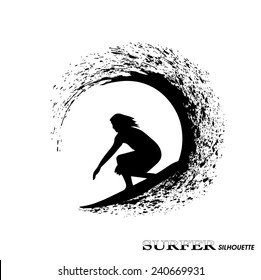 surfer silhouette